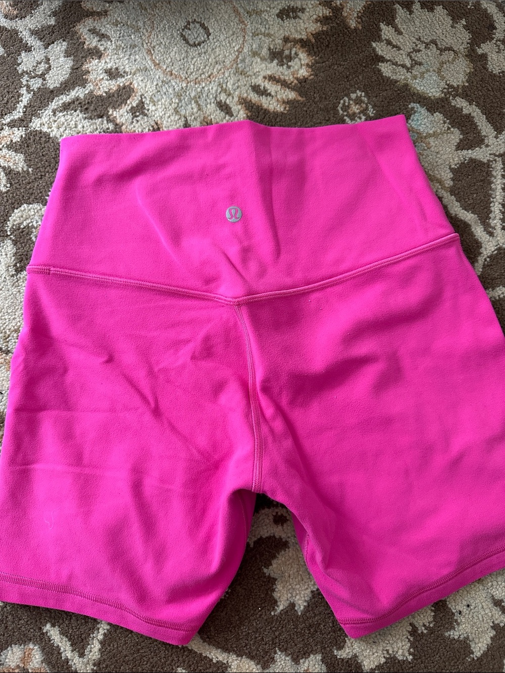 lululemon athletica High-Rise Hot Pink Workout Shorts